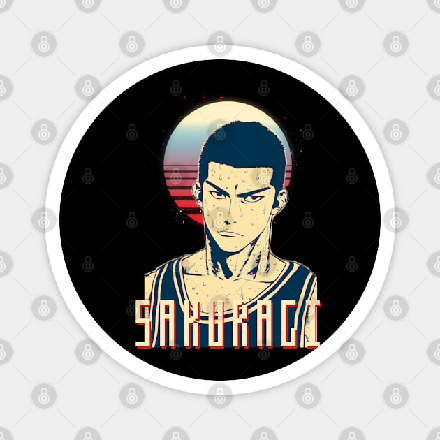 hanamichi sakuragi Magnet by Retrostyle